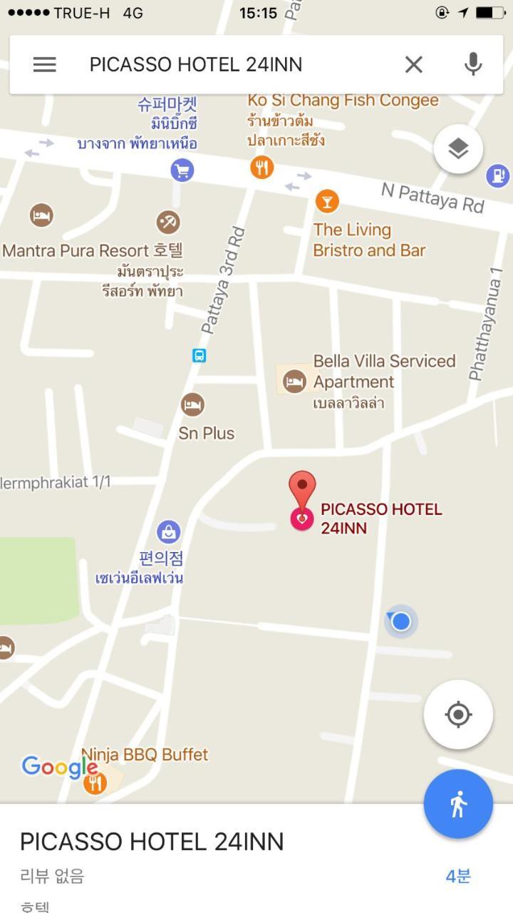 Picasso Motel Pattaya Buitenkant foto